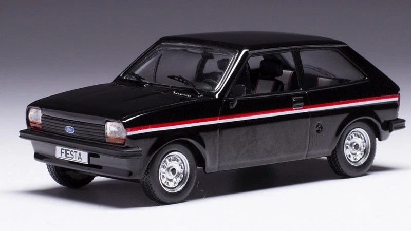Ford Fiesta Mk1 1978 Black 1:43 IXO CLC519 - Immagine 1 di 1