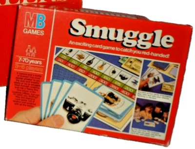 Smuggle Card Game (MB 1981) Fun Party / After-Dinner Game (Complete, English) - Image 1 of 4