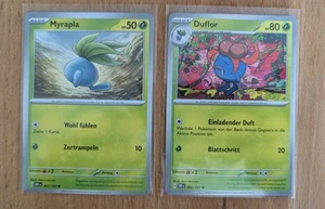 Set Pokemon Myrapla und Duflor - Bild 1 von 5