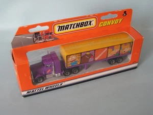 Matchbox Convoy Peterbilt Box Truck Nickelodeon Boxed Toy Model 160mm - Picture 1 of 5