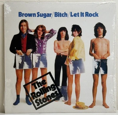 The Rolling Stones Brown Sugar/Bitch/Let It Rock 2011 RSD 7" Numbered #/5000 New - Image 1 of 3