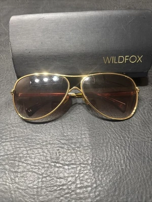 Gafas de sol Wildfox Couture AIRFOX en dorado con caja original Foto 1 de 4