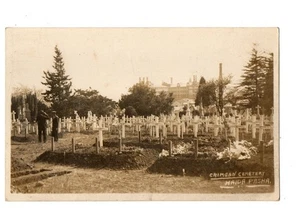 Turkey. Crimean Cemetery, Haida Pasha. R/P. Military. - Picture 1 of 2