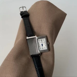 Reloj Cuarzo Cuero Cuadrado Estilo Retro Reverso - Diseño Slide 21mm - Imagen 1 de 4