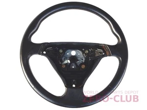 Genuine steering wheel black leather for Alfa Romeo 166 1172-23373 #PGHSWU - Picture 1 of 3