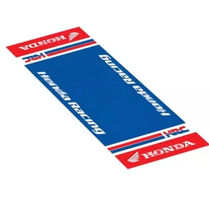 For Honda HRC Motorcycle Garage Pit Mat Workshop Carpet Floor Mat 220*80cm New - Picture 1 of 7