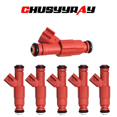 Juego de 6 inyectores de combustible para Jeep TJ 1999-2004 4,0 L I6 #0280156161 Foto 1 de 4