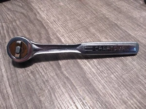 Vintage Craftsman 1/4 feine Zahn Daumenrad Ratsche 43187-V-Serie USA - Bild 1 von 6