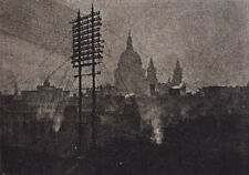 London skyline 1905 by Walter Benington 1872-1936