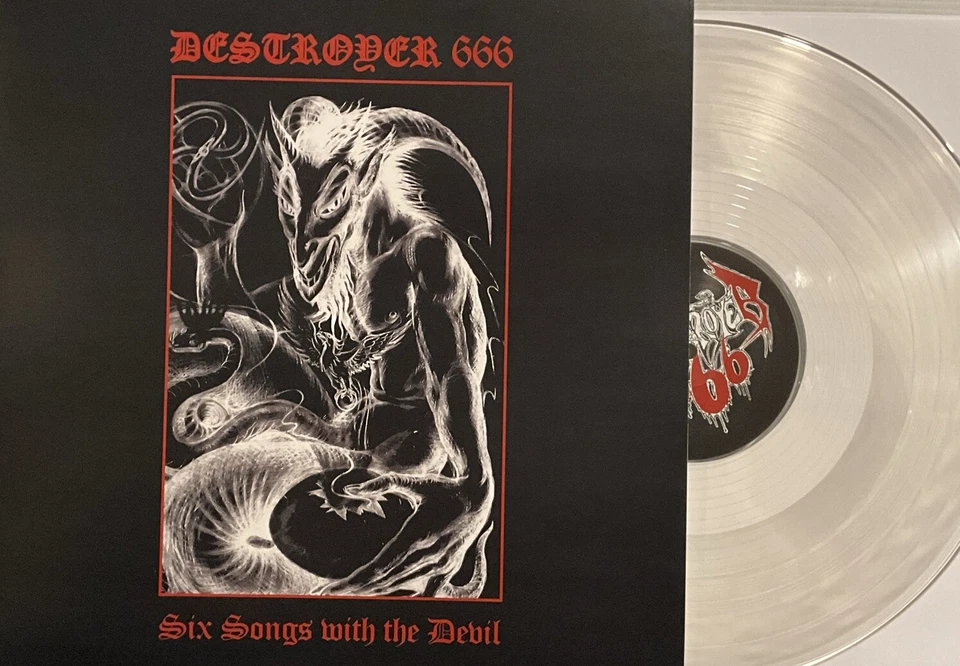 Six Songs with the Devil by Destroyer 666 (Record, 2023)