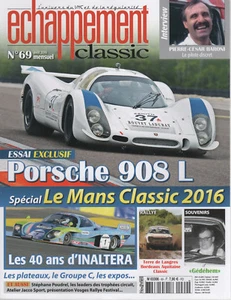 AUSPUFF CLASSIC 69 TEST PORSCHE 908 L 1968 LE MANS CLASSIC 2016 DEMEM - Bild 1 von 2