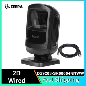 Symbol DS9208-SR00004NNWW Desktop Hands-Free 2D Barcode Scanner with USB Cable - Picture 1 of 8