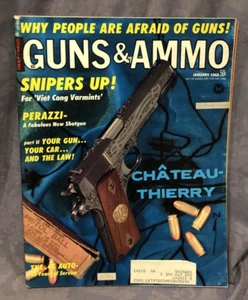 Guns&Ammo January 1968 Magazine Snipers Up! For ‘Viet Cong Varmints’ Article - Foto 1 di 4
