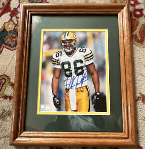 Antonio Freeman Signed & Framed Autographed 8X10 Photo Green Bay Packers