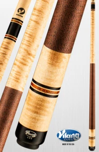 New Viking Khaki Stain Pool Cue Billiards Stick Free Fast Shipping B3026 - Picture 1 of 7
