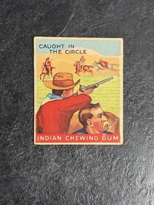 1933 Goudey Indian Gum Caught In The Circle #117 Good Series of 264 Free Ship - Picture 1 of 2