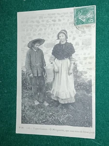 CPA - 23 - Type Creusois - O Morguorito, que vous aviez de bravé pieds - Imagen 1 de 2