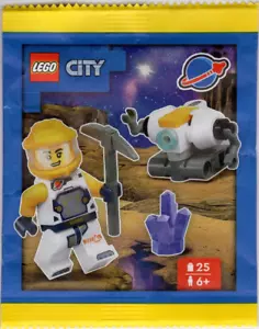 LEGO - Ciudad / Espacio - Astronauta con Robot - Mini Set 952405 - Nuevo y Precintado 2024 - Imagen 1 de 1