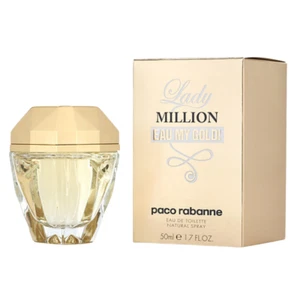 Lady Million Eau My Gold by Paco Rabanne EDT Spray 50ml For Women - Picture 1 of 1