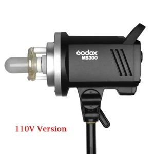 US Godox MS300 110V 300Ws 2.4G cabeza estroboscópica monolluz cámara flash luz - Imagen 1 de 12