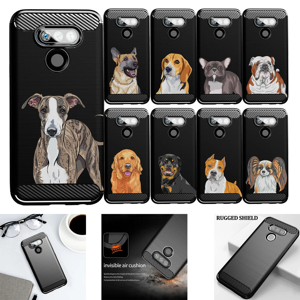 Case For [LG Harmony 4 (2020)][Flex TPU Fiber SET9] textured Slim Cover - Image 1 of 1