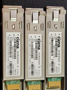 Ciena XCVR-S10V31 10GBASE-LR SFP+ 1310nm 10km DOM Duplex LC - Imagen 1 de 2