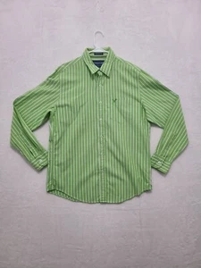 Camisa Oxford American Eagle Outfitters Para Hombre Calce Vintage Rayas Verdes Talla L - Imagen 1 de 9