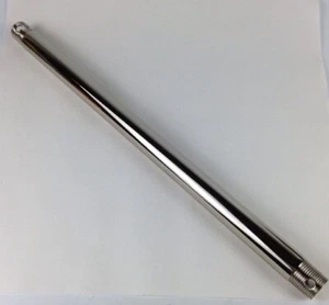 KICHLER 360001 POLISHED NICKEL DOWN ROD 18" FREE SHIPPING - Picture 1 of 4
