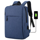 Men Women Large USB Laptop Backpack Rucksack Hiking Travel School Shoulder Bags