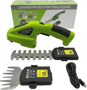 Wired Hedge Trimmer, Electric Rechargeable Portable Hedge Trimmer - Picture 1 of 6