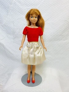 1963 Vtg Barbie's Sister SKIPPER Doll #950 Titian Red Hair Dress/Shoes/Stand - Picture 1 of 18
