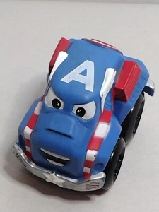 2015 3 1/2" Hasbro Captain America Lil Chuck and Friends Truck Car Jazwares LLC - Picture 1 of 5