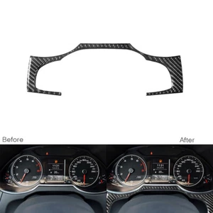 Cubierta del panel de instrumentos del velocímetro de fibra de carbono para Audi Q5 2009-2017  - Imagen 1 de 9