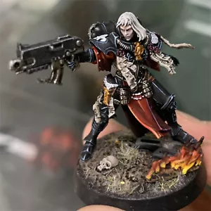 Sorella Tariana Palos Adepta Sororitas Imperium Eserciti Warhammer 40k Esercito Dipinto - Foto 1 di 4