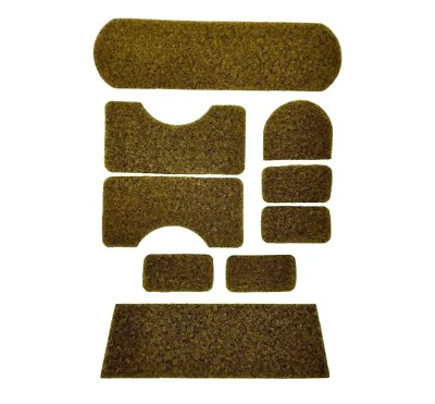9pc Helmet Loop Patch Kit ACH MICH ECH Adhesive Backed for Ballistic & Bump Use - Image 1 of 4