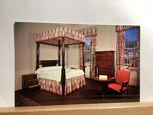 Dormitorio principal en Dickey House: Stone Mountain Plantation, GA - Postal vintage - Imagen 1 de 3