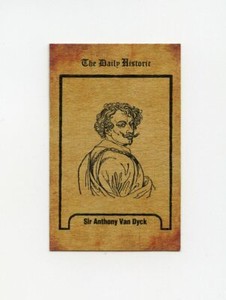#TN11774 SIR ANTHONY VAN DYCK Daily Historic Trade Card RARE