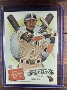 Ichiro Suzuki Baseball Card #GG-44 Topps Allen & Ginter New York Yankee MLB HOF - Picture 1 of 2
