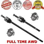 Front Axles Hubs for Jeep Grand Cherokee 99-04 All Wheel Drive Quadra Full Time