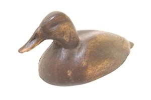Vintage Wood Duck Decoy Decoration 5.75" - Picture 1 of 4