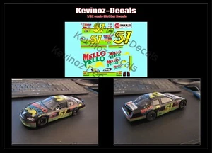 1/32 Scale Decals for Days of Thunder "Mello Yello" NASCAR - Picture 1 of 5