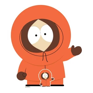 Kenny Mccormick De South Park Taille Réelle en Carton Découpe Avec Mini Debout - Photo 1/3