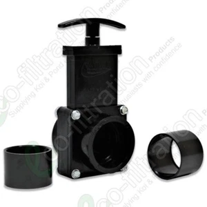 1,5"/43MM VALTERRA SCHIEBETORVENTIL KOI FISCHTEICH TANK FILTER ROHRBESCHLAG - Bild 1 von 2