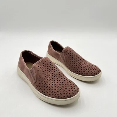 Croft & Barrow Shoes Womens 6.5 Tracey Slip On Mauve Canvas Round Toe Casual - Image 1 of 4