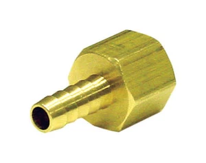JMF Brass Adapter 1/2 in. Dia. x 1/2 in. Dia. Yellow 1 pk - Picture 1 of 1