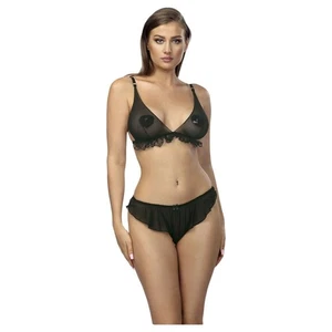 Ensemble De Lingerie Anaïs Noir S/M - Bild 1 von 3