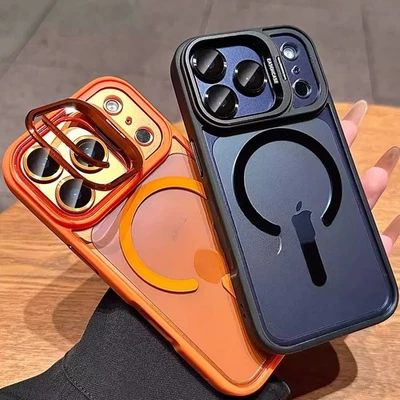 Shockproof Stand Clear Magsafe Case For Apple iPhone 17 Pro Max 16 15 14 13 Air