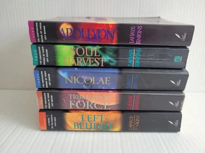 Left Behind Series Books #1-5 Paperback by Tim Lahaye and Jerry B Jenkins - Image 1 of 3