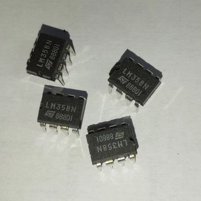 LM358N Circuit intégré   LM 358 N  Lot 4 Pcs         IC41 - Immagine 1 di 4