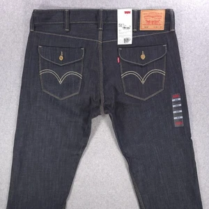 Pantalones de mezclilla informales rectos ajustados rectos de colección con bolsillo con solapa Levis 514 para hombre 38x32 - Imagen 1 de 18